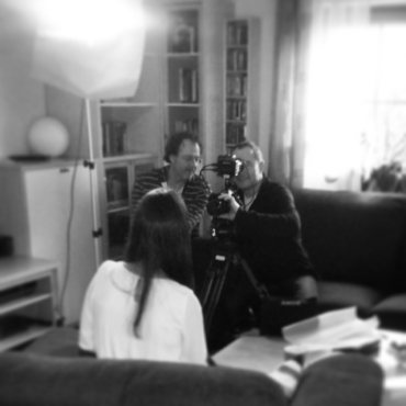 Dreharbeiten zur Dokumentation „Bestsellercode“ des WDR