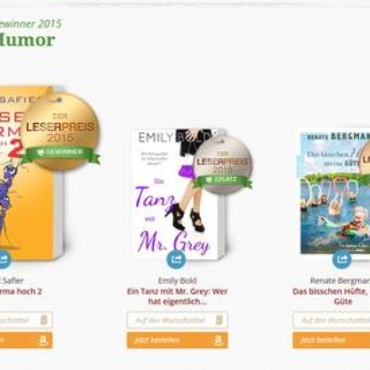 Lovelybooks Leserpreis 2015 – das Ergebnis!